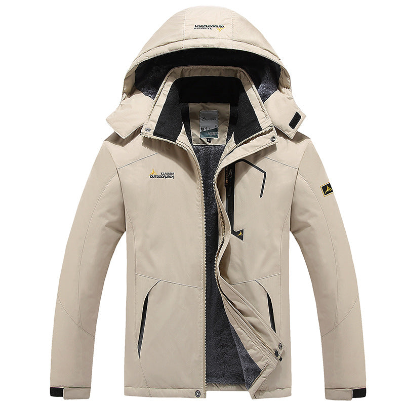 Veste d'extérieur pour homme - Modèle à capuche chaud - Indispensable pour l'hiver