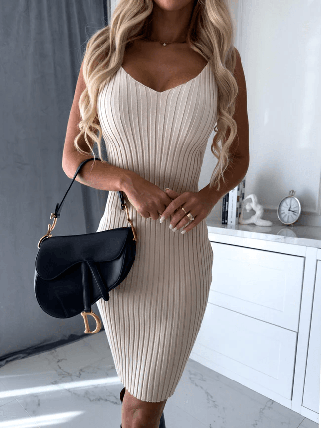 Robe sans manches avec pull offert - Confort et élégance