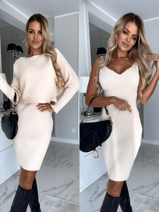 Robe sans manches avec pull offert - Confort et élégance