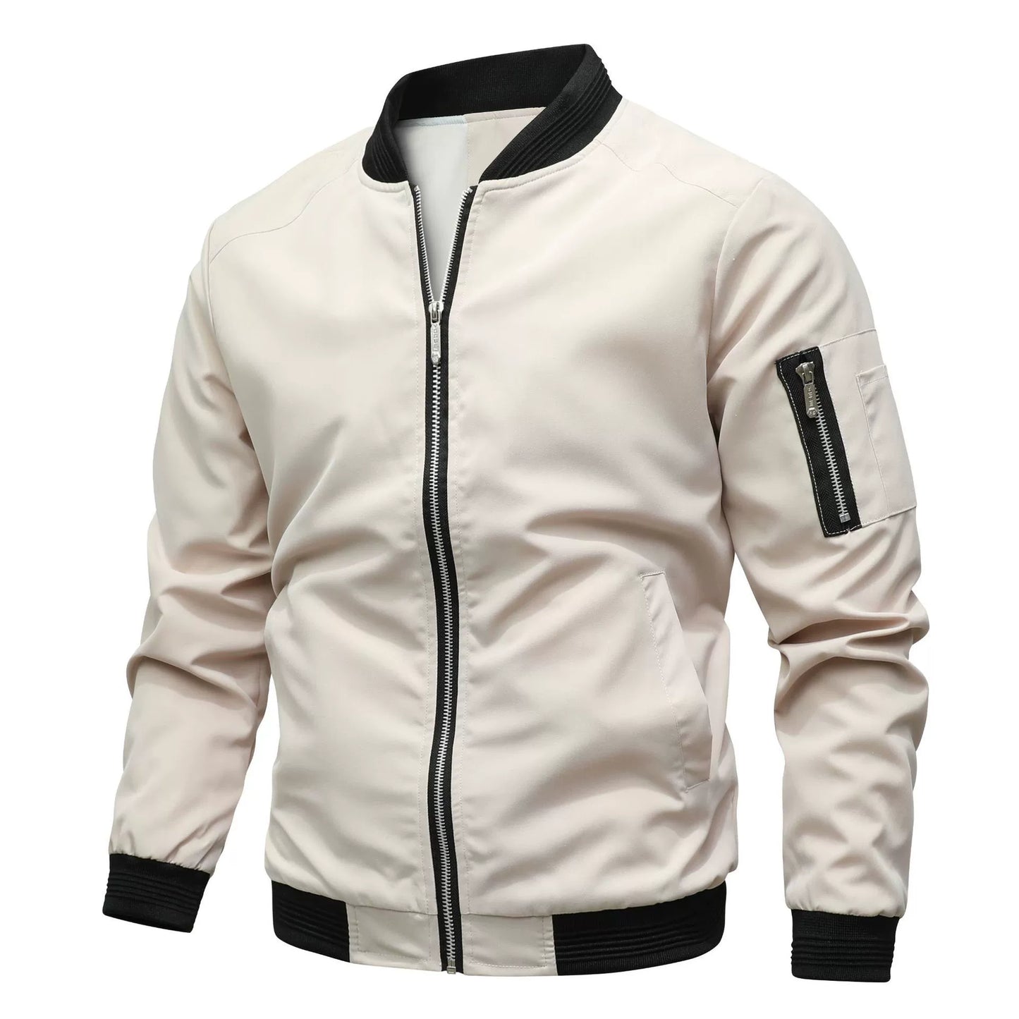 Blouson aviateur élégant, moderne et classique pour hommes