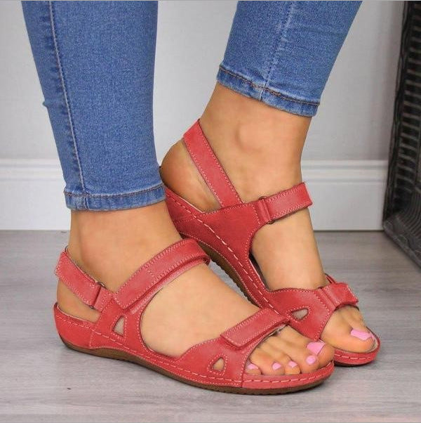 Sandales Femme – Confort Orthopédique – Semelle Souple – Brides Réglables