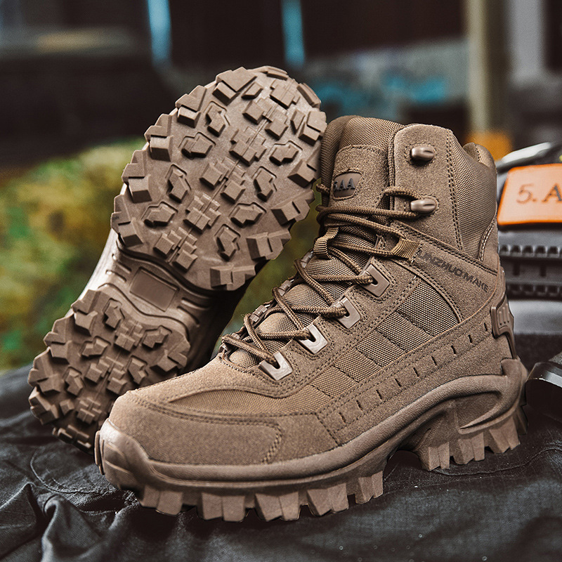 Bottes durables, ergonomiques, tactiques pour homme