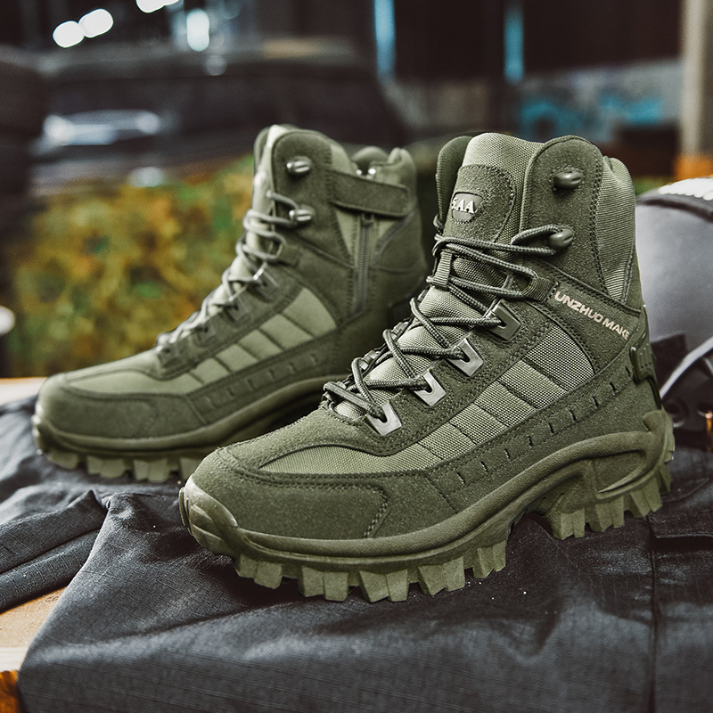 Bottes durables, ergonomiques, tactiques pour homme