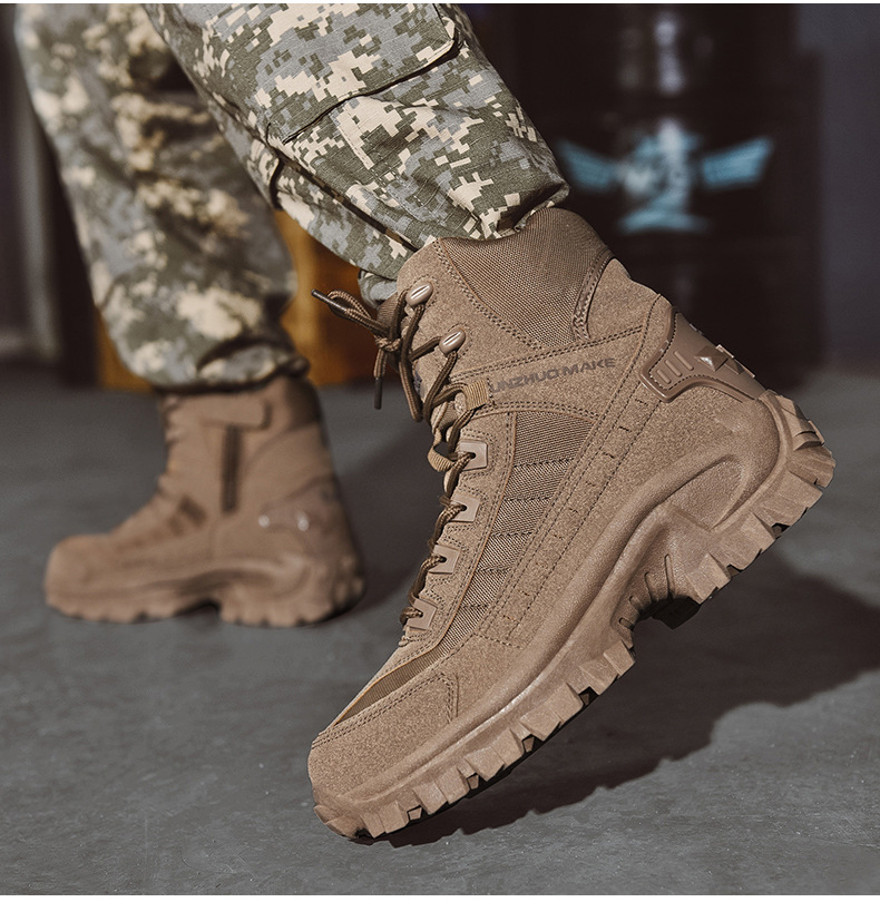 Bottes durables, ergonomiques, tactiques pour homme