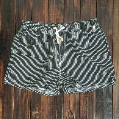 Short pour homme – Coupe décontractée – Tissu respirant – Taille élastique avec cordon
