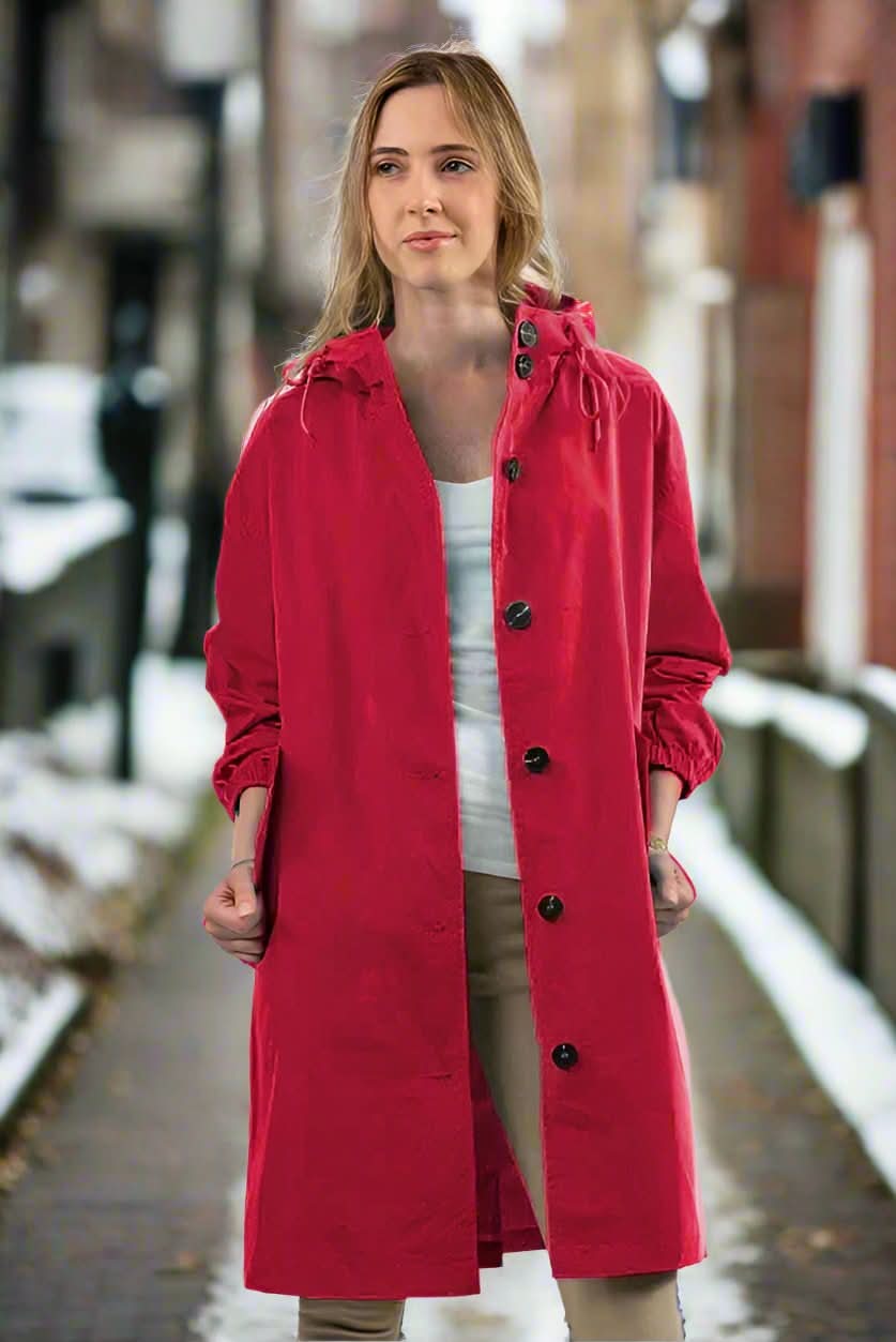 Veste de pluie légère, confortable et protectrice pour femme