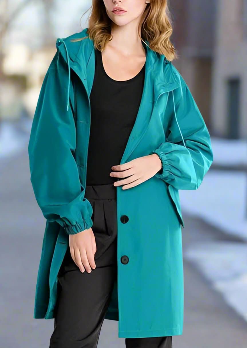 Veste de pluie légère, confortable et protectrice pour femme