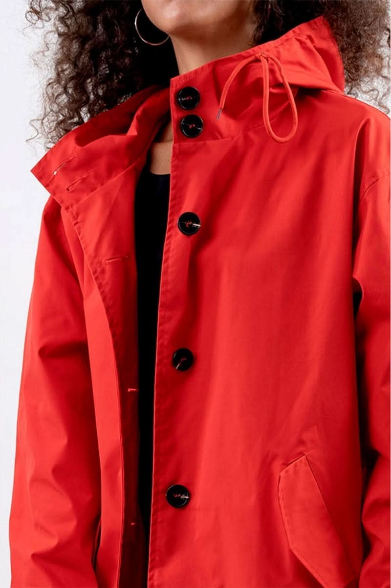 Veste de pluie légère, confortable et protectrice pour femme
