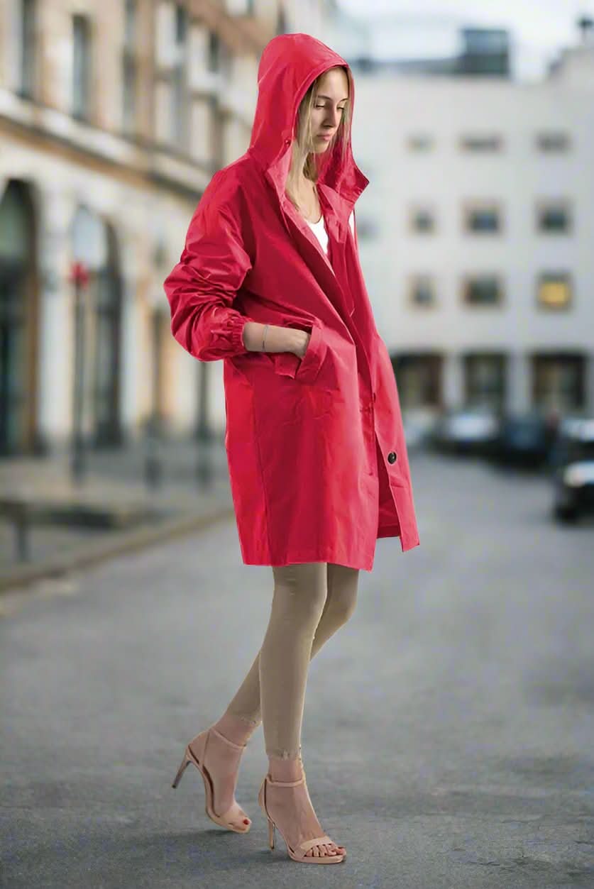 Veste de pluie légère, confortable et protectrice pour femme