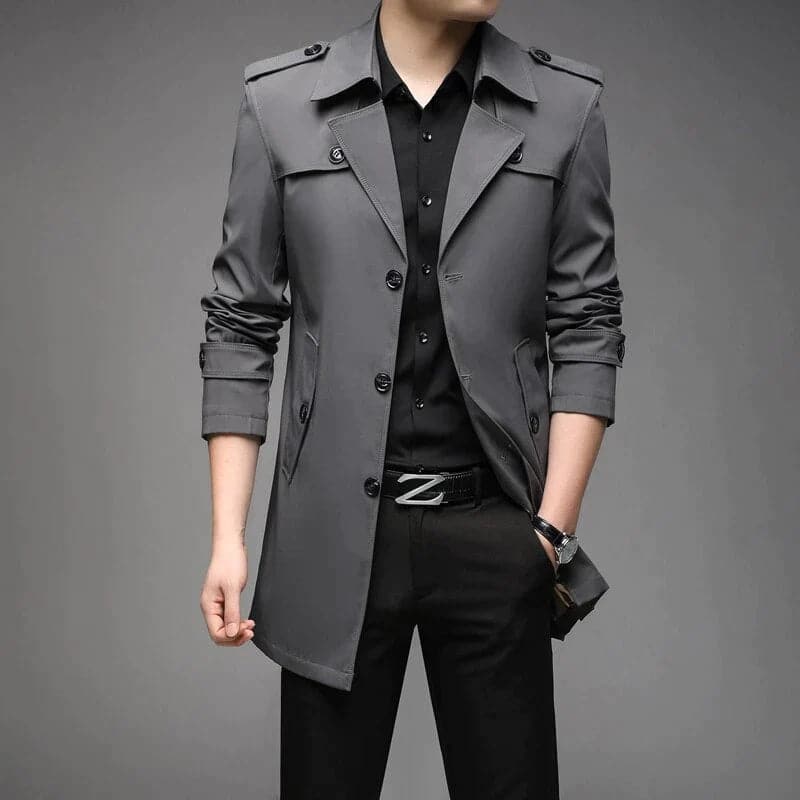 Kylian - Trench-coat chaud de haute qualité pour hommes