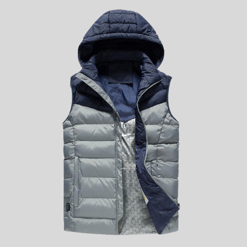 Éliott - Gilet d'hiver chaud avec capuche