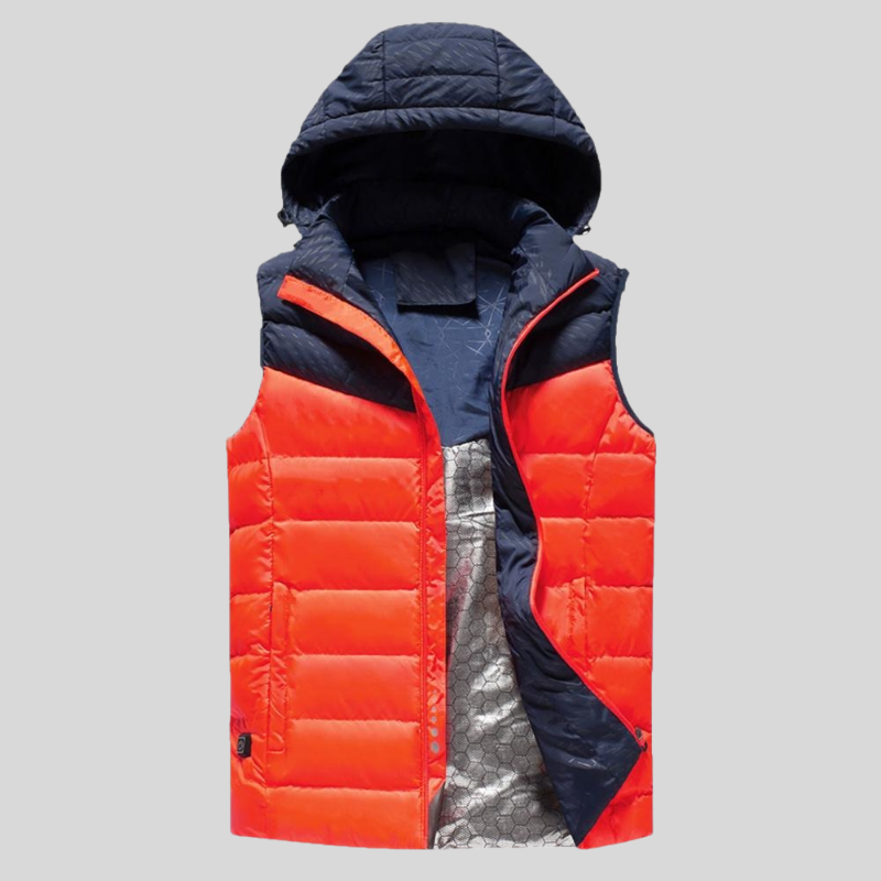 Éliott - Gilet d'hiver chaud avec capuche