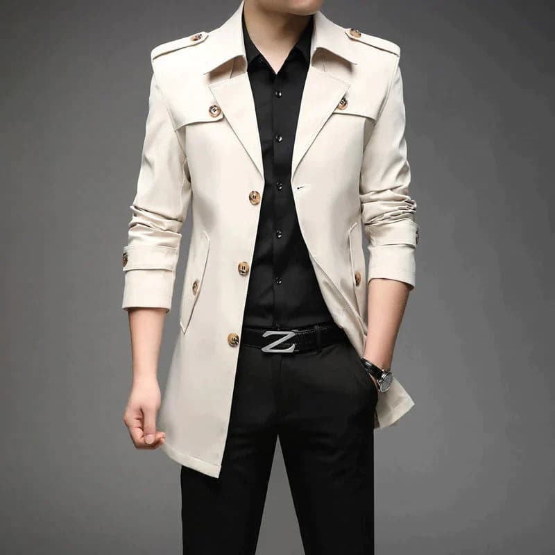 Kylian - Trench-coat chaud de haute qualité pour hommes
