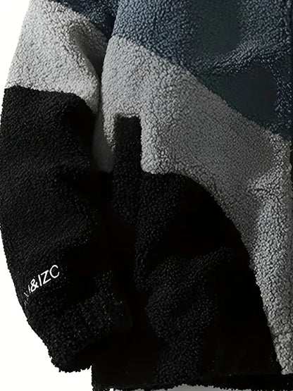 Henri Summit Sherpa Veste Oversize | Bordure en Sherpa Veste