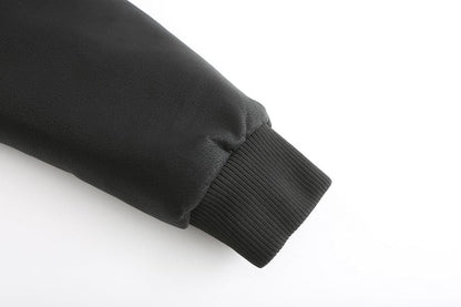 Liam - Veste en cuir classique à capuche
