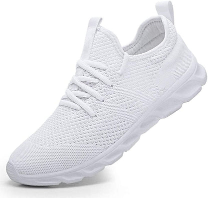 Baskets femme – Soft knit respirant – Semelle amortissante – Coupe basse décontractée