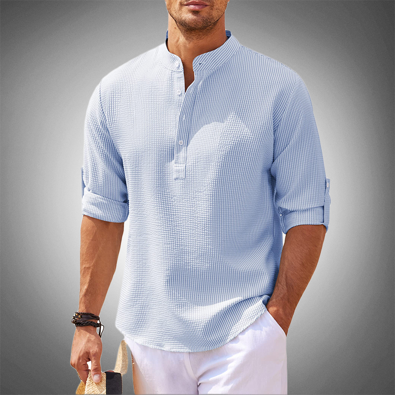 Polyvalente, Tendance et Confortable Chemise Coastal Charm pour Hommes