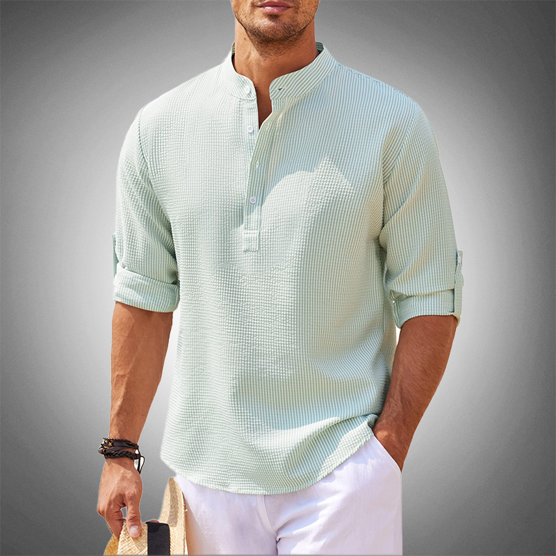 Polyvalente, Tendance et Confortable Chemise Coastal Charm pour Hommes