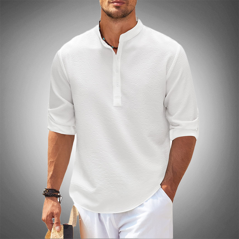 Polyvalente, Tendance et Confortable Chemise Coastal Charm pour Hommes