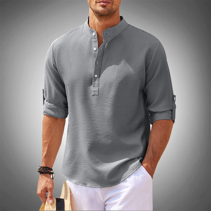 Polyvalente, Tendance et Confortable Chemise Coastal Charm pour Hommes