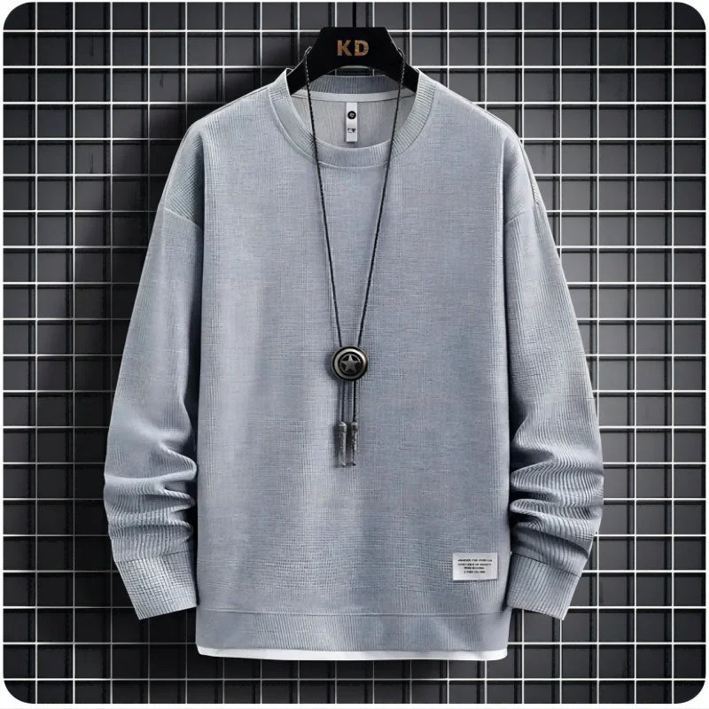 Olivier Ensemble Deux Pièces Maille Confortable | Lounge Set