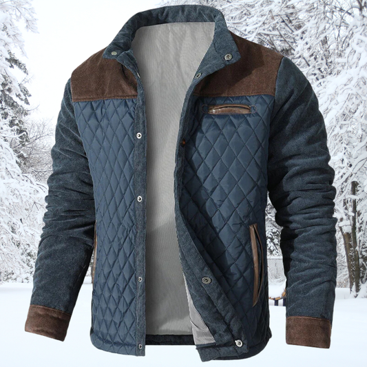 Veste cruiser d'hiver intemporelle, confortable et fonctionnelle pour homme