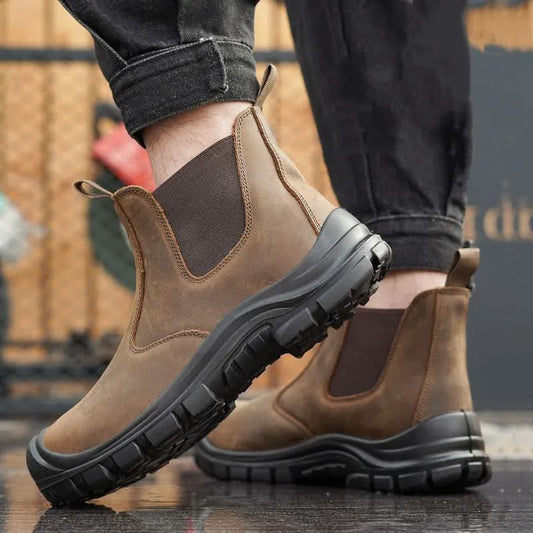 Bottes de sécurité robustes, résilientes et fiables pour hommes