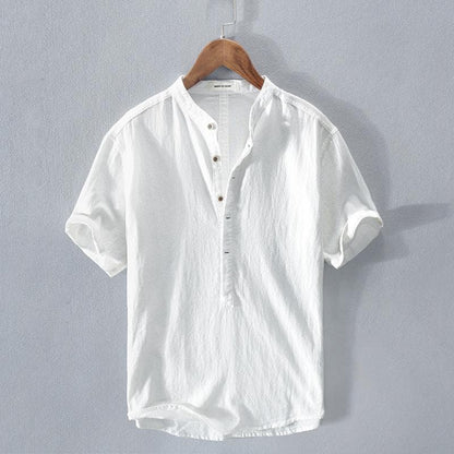 James - Chemise en lin pour hommes