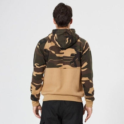 Ewald - Sweat à capuche camouflage tendance