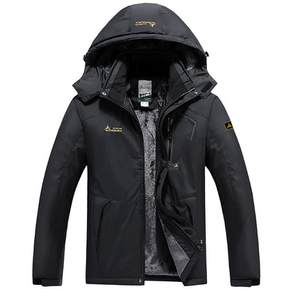 Veste d'extérieur pour homme - Modèle à capuche chaud - Indispensable pour l'hiver