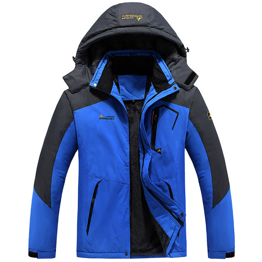 Veste d'extérieur pour homme - Modèle à capuche chaud - Indispensable pour l'hiver