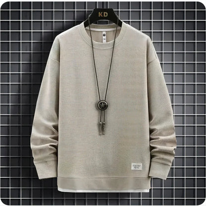 Olivier Ensemble Deux Pièces Maille Confortable | Lounge Set