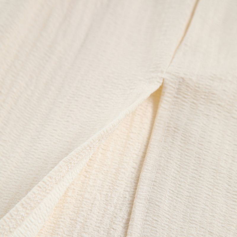 Robe Longue Femme – Dos Nu Élégant – Fendue – Tissu Léger et Fluide