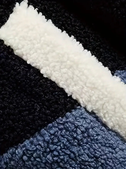 Henri Summit Sherpa Veste Oversize | Bordure en Sherpa Veste