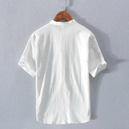 James - Chemise en lin pour hommes