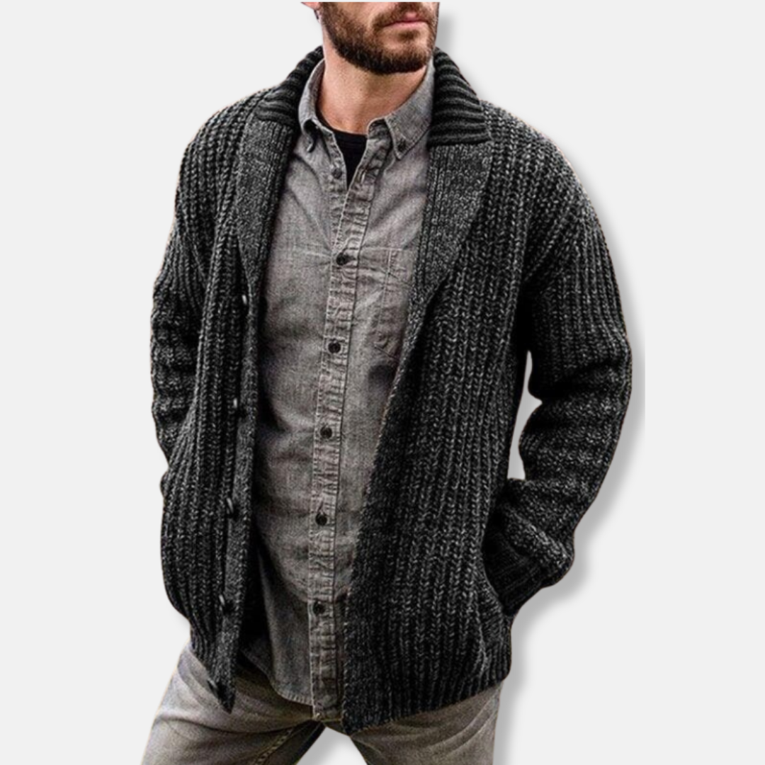 Henri Cardigan Tricoté | Élégant Cardigan