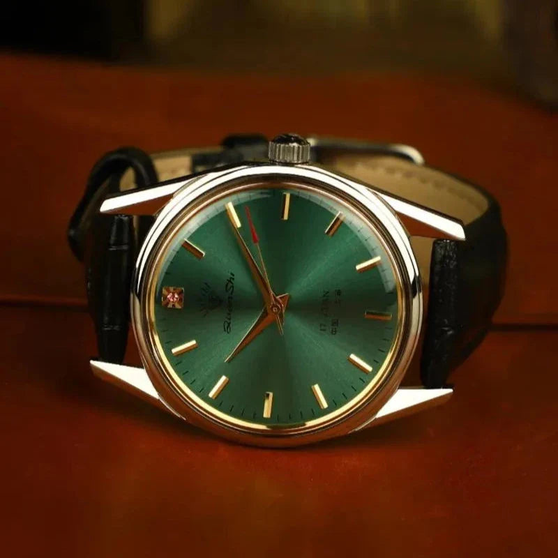 Arthur Montre Élégante | Cadran Vert Montre