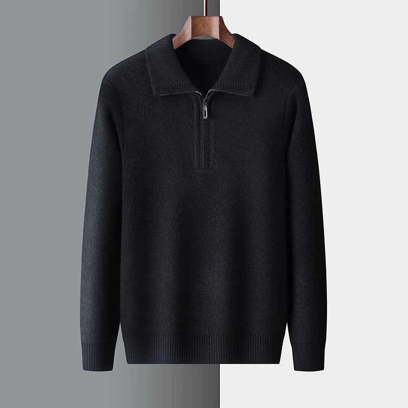 Guillaume Pull Zip Classique | Highlands Pull