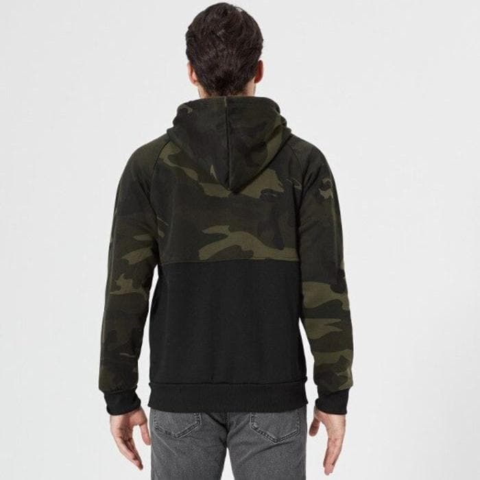 Ewald - Sweat à capuche camouflage tendance