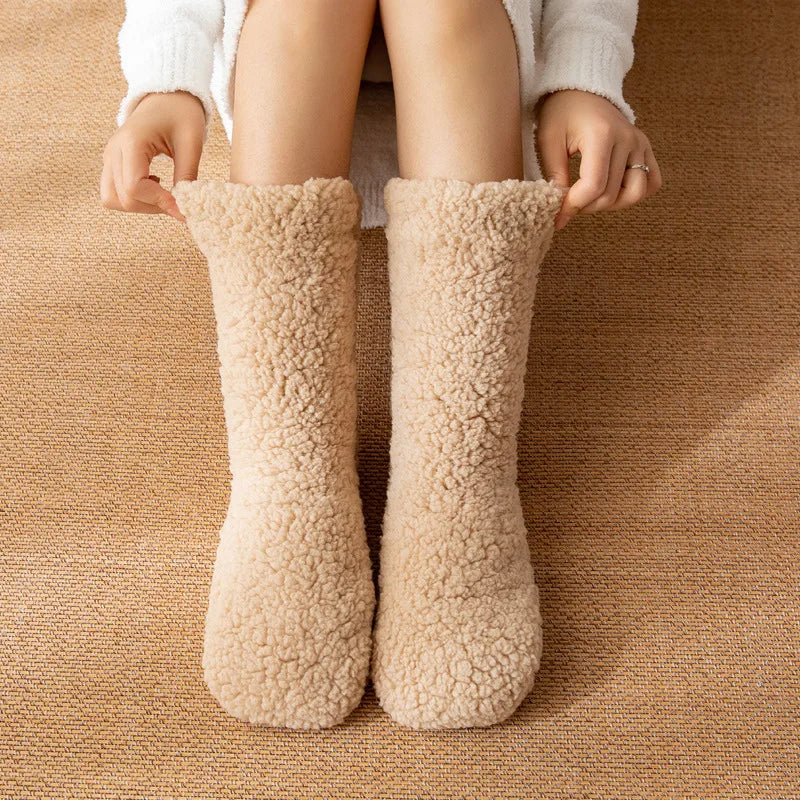 Sophie Chaussettes Douces en Velours | Chaussons Confort Maison