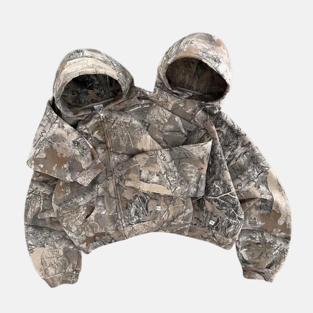 Clément Sweat à capuche camouflage | Sweat à capuche confortable