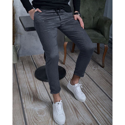 Markus - Pantalons chino haut de gamme pour affaires et décontractés