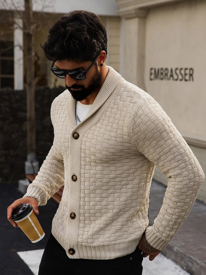 Arthur Cardigan Basketweave | Manches Longues Cardigan
