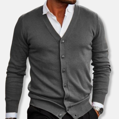 Jacques Cardigan Patte De Boutonnage | Cardigan Classique