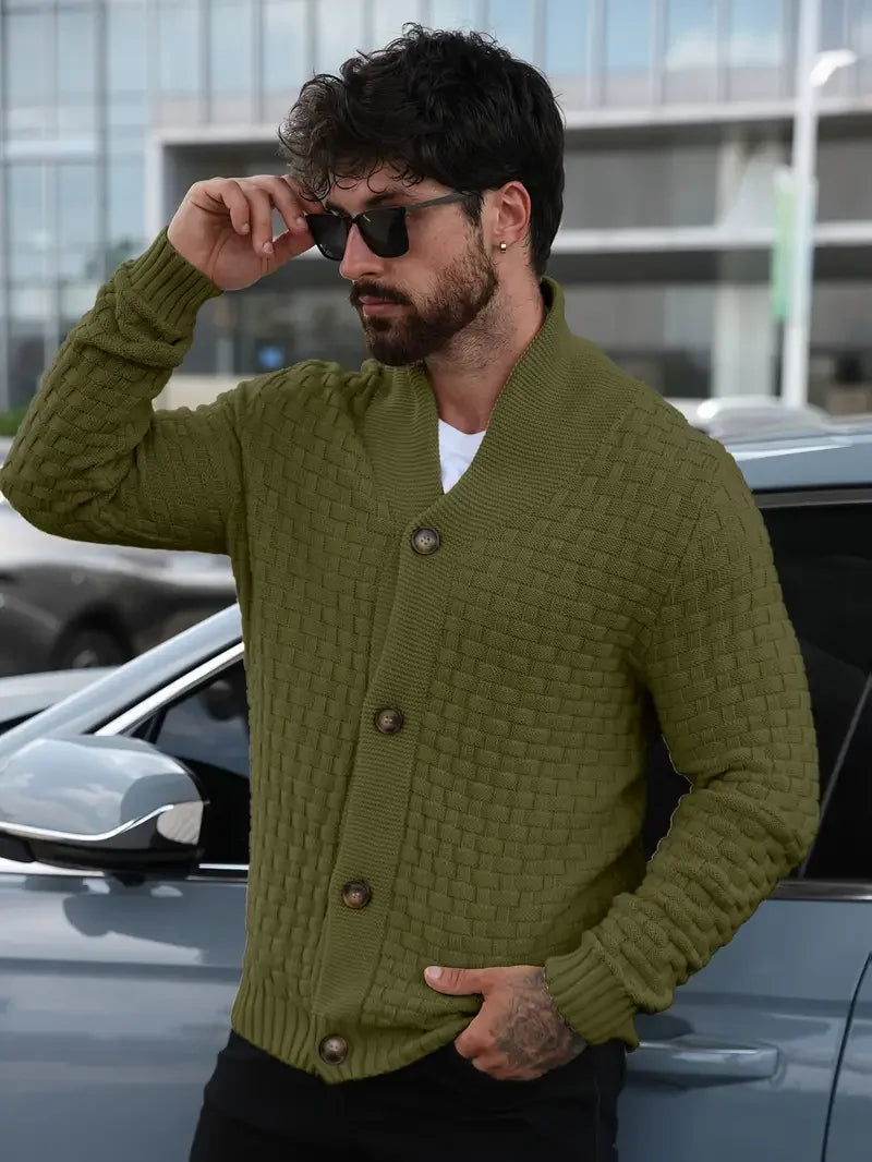 Arthur Cardigan Basketweave | Manches Longues Cardigan