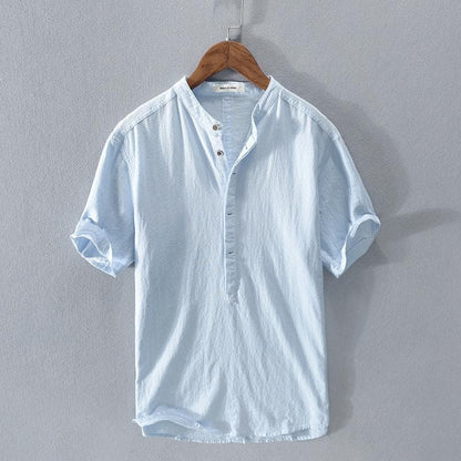 James - Chemise en lin pour hommes