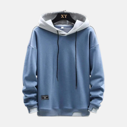 Homme Sweat À Capuche - Coton - Coupe Ample Décontractée - Capuche Double Épaisseur