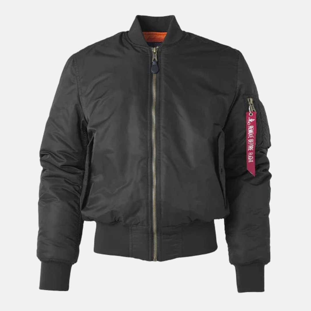 Blouson homme – Coupe décontractée – Tissu déperlant – Poches tactiques zippées