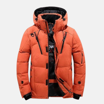 Henri Veste Matelassée | Imperméable Capuche Ajustable Veste