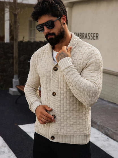 Arthur Cardigan Basketweave | Manches Longues Cardigan